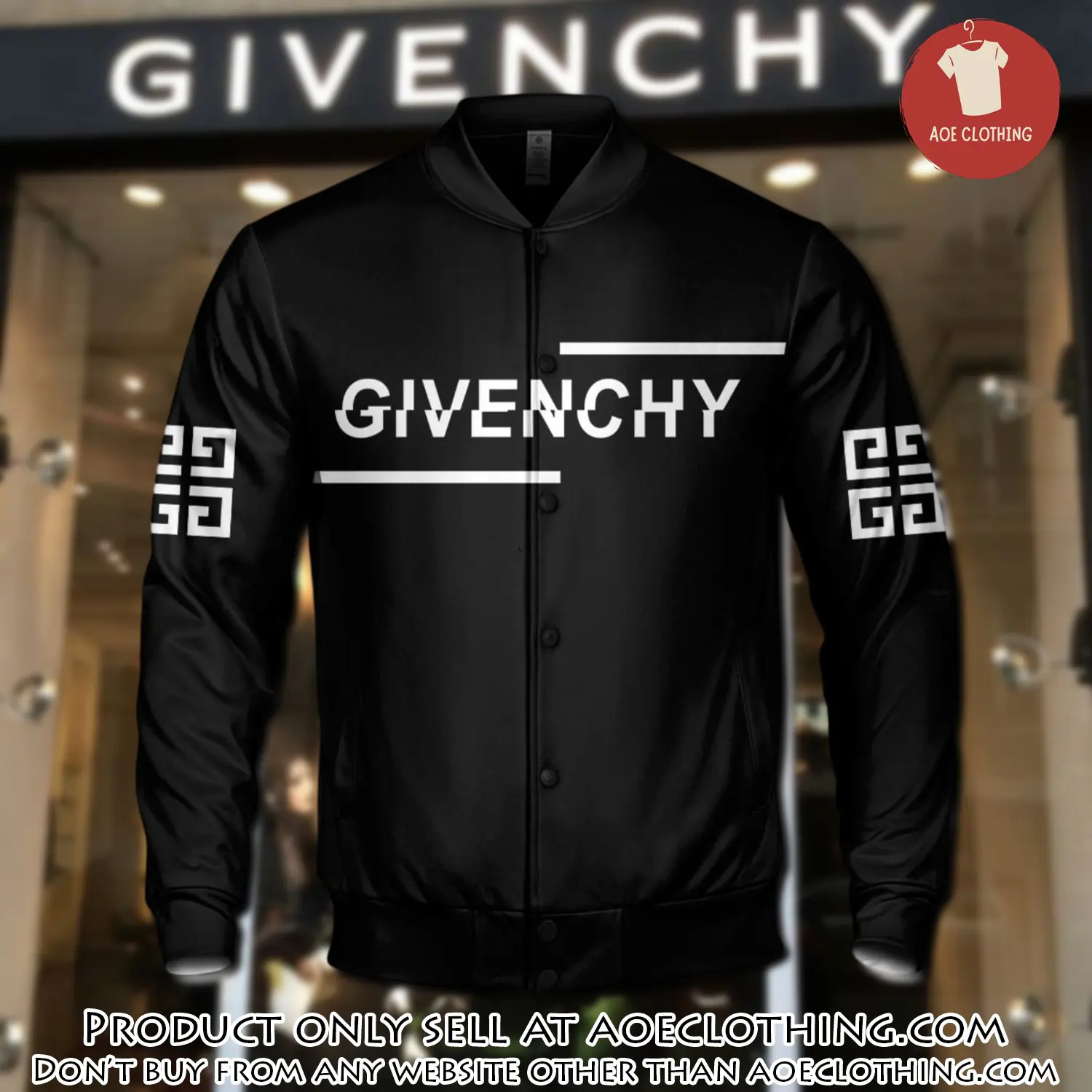 Luxury givenchy varsity premium baseball jacket bjv1046 aoe2137059